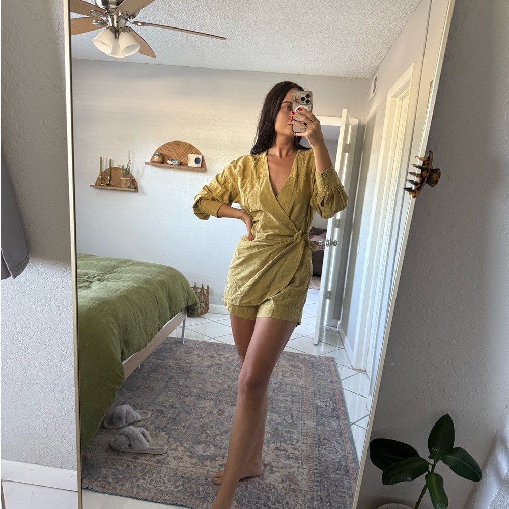 free people wrap romper